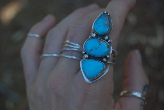 Easter blue ring