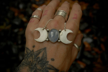 Triple Goddess Necklace