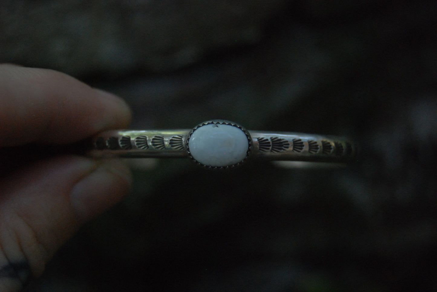 Thick Stamped Cuff