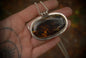 Large Amber Pendant