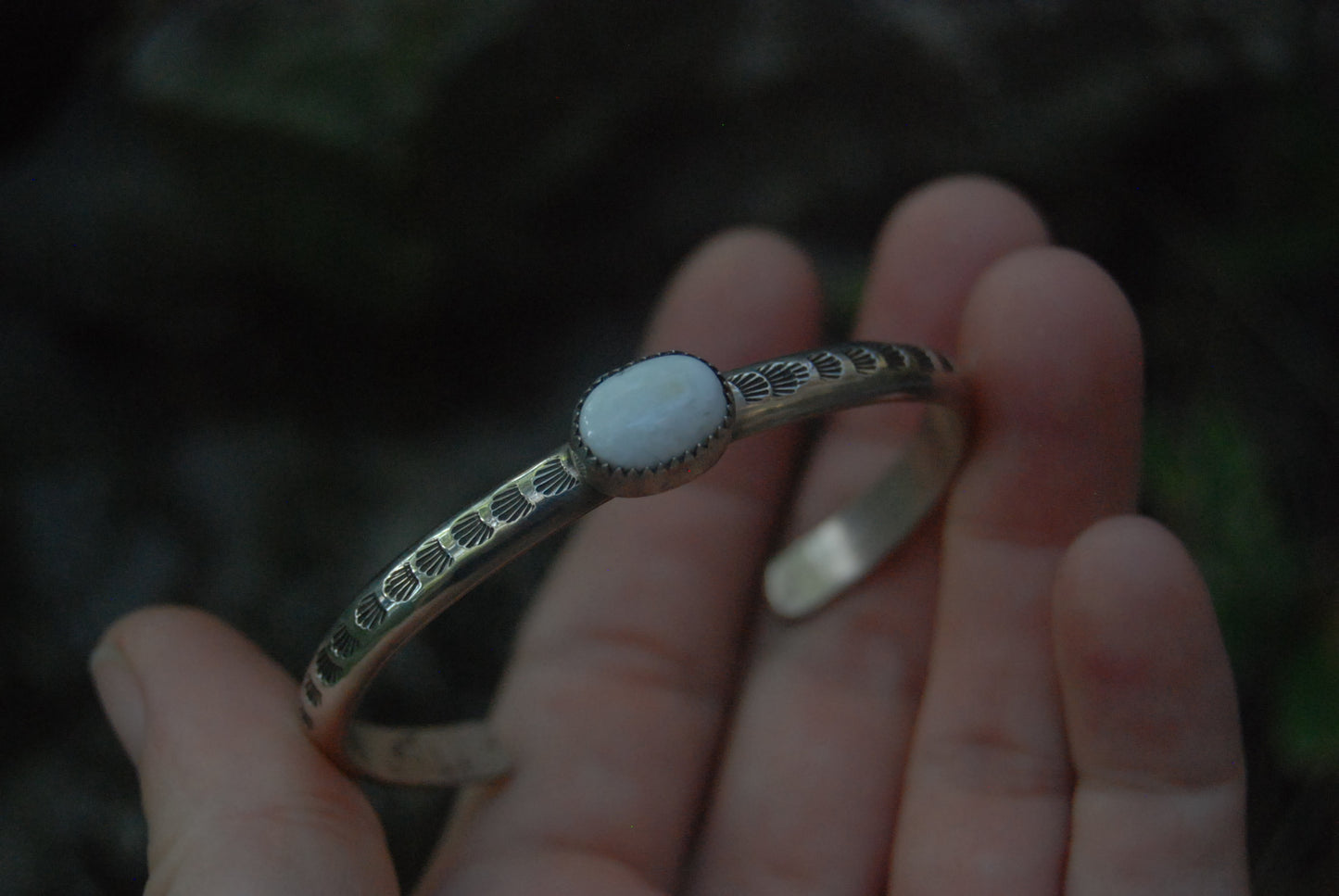 Thick Stamped Cuff