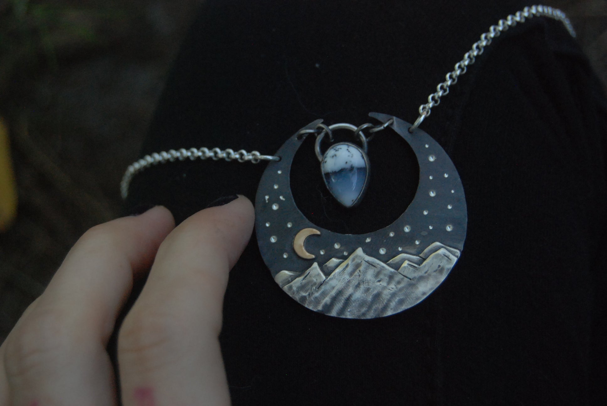 winter nights necklace