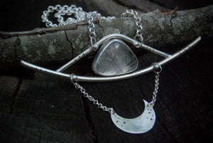 Sail to the moon necklace