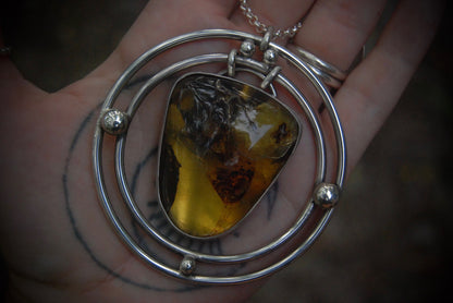Hunter- Amber Necklace