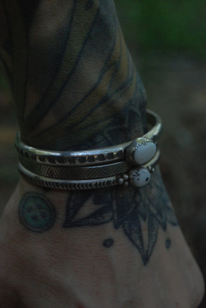 Stamped Stack cuff