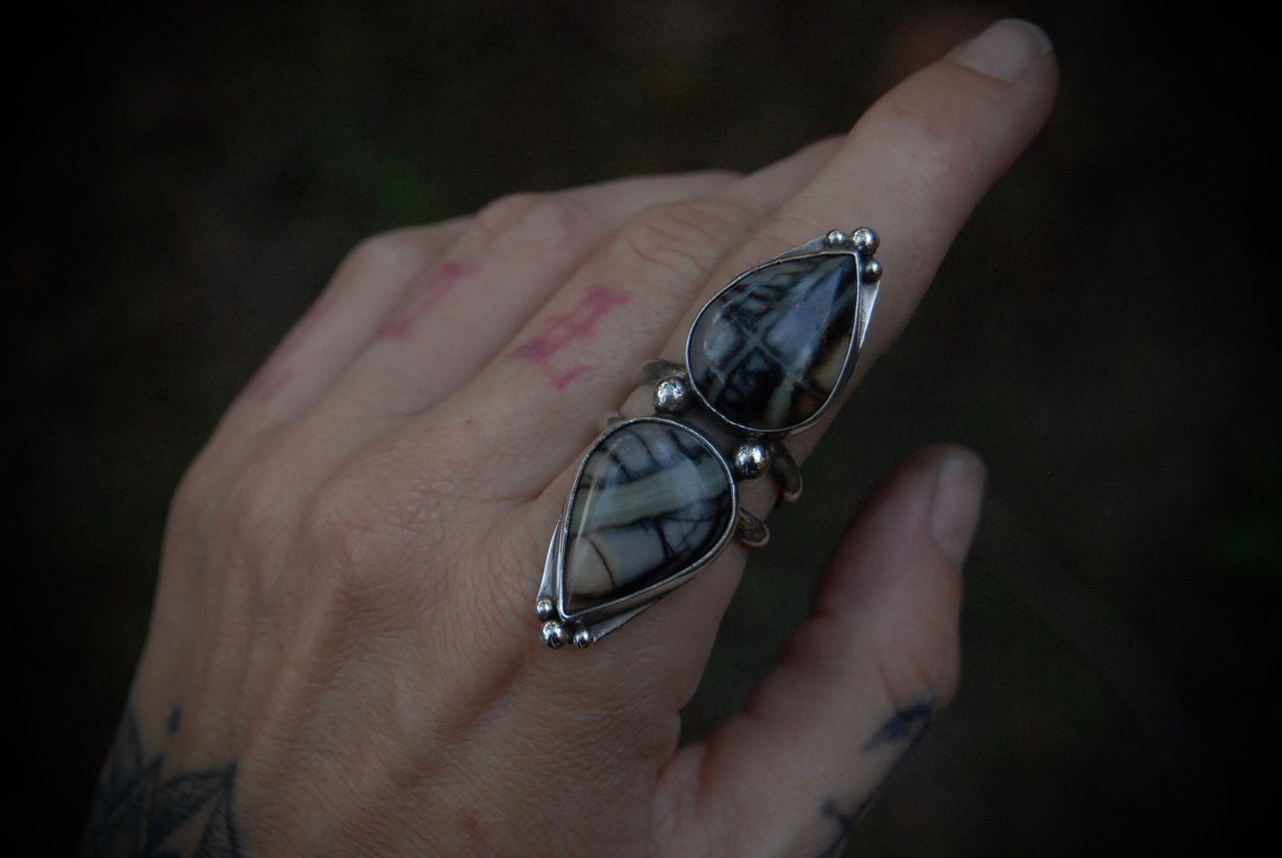 Jasper Ring sz-8.25