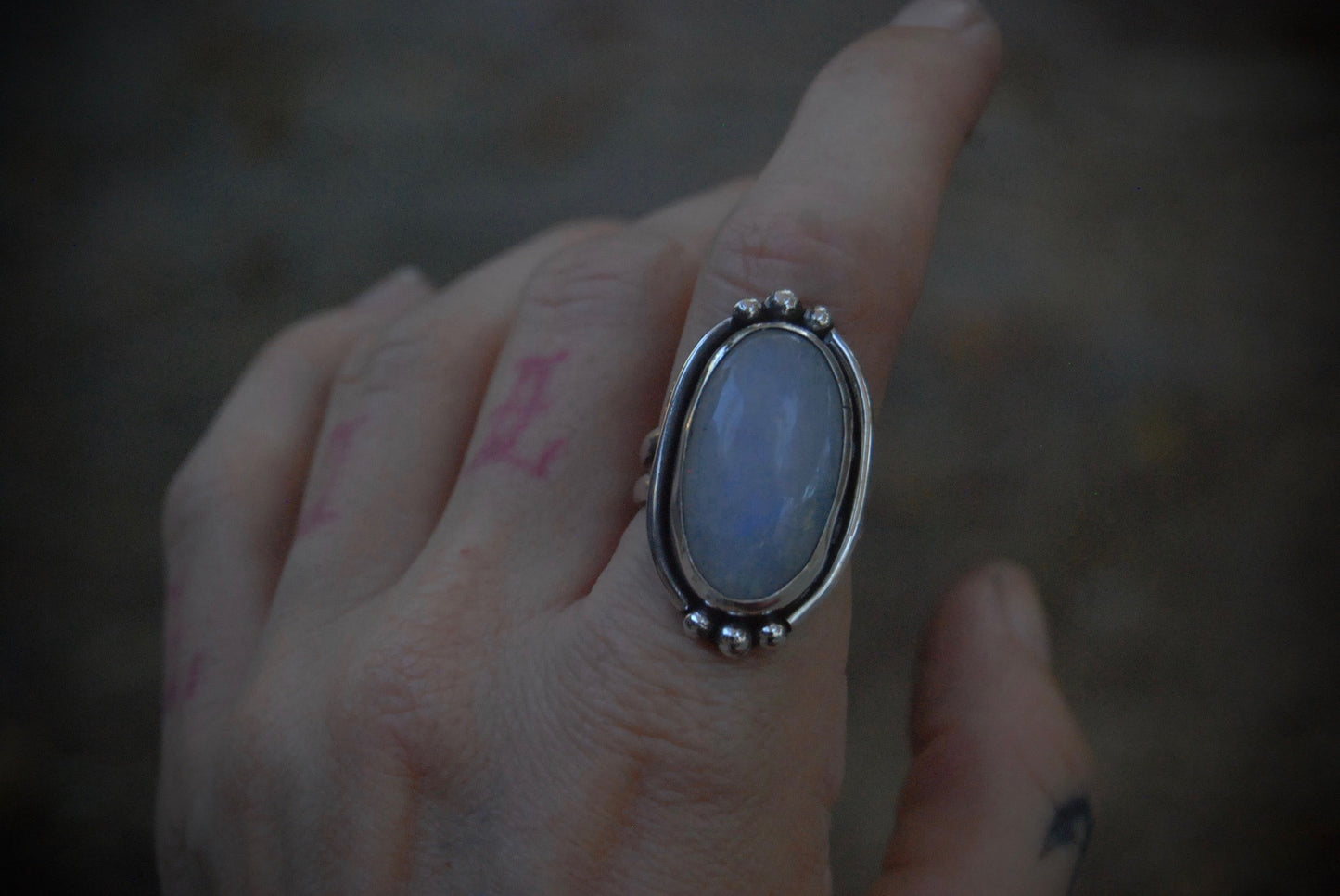 Moonstone Ring