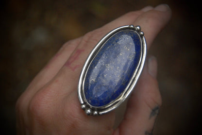 Lapis Ring sz-7.5