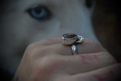 Amber Moon Stack Ring SZ- 5