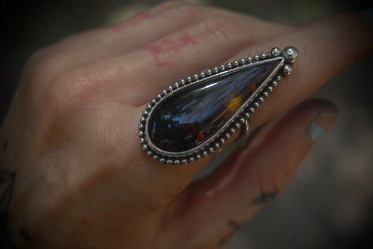 Jaiyana, Amber Ring sz-7.5