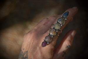 Chakra Sapphire Ring sz- 7.75