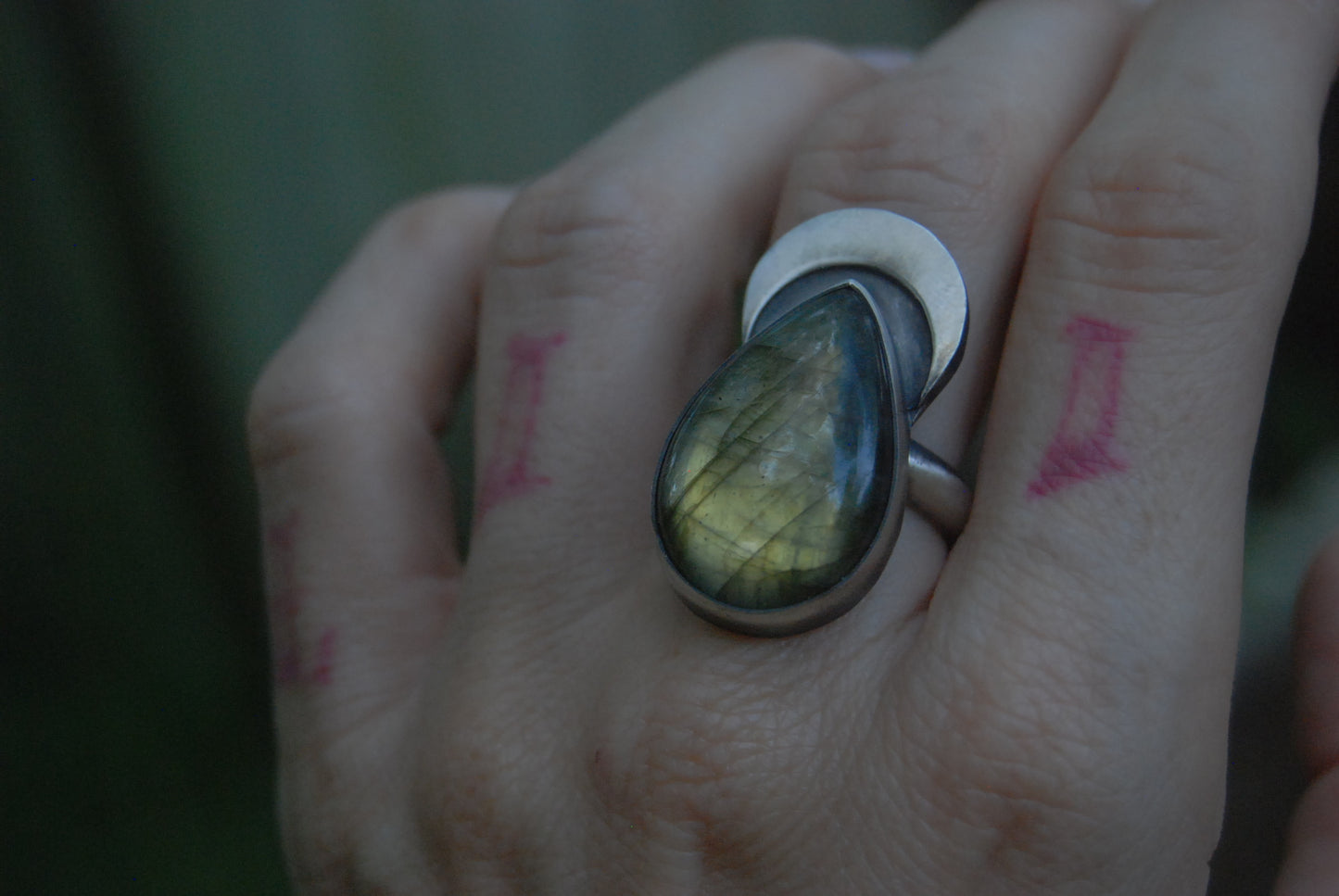 Labradorite moon