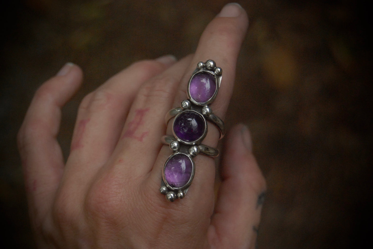 Amethyst Ring sz- 7