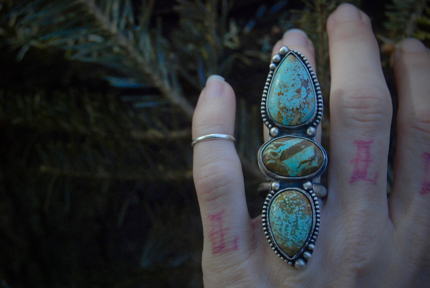 Winter blues- Niyol ring