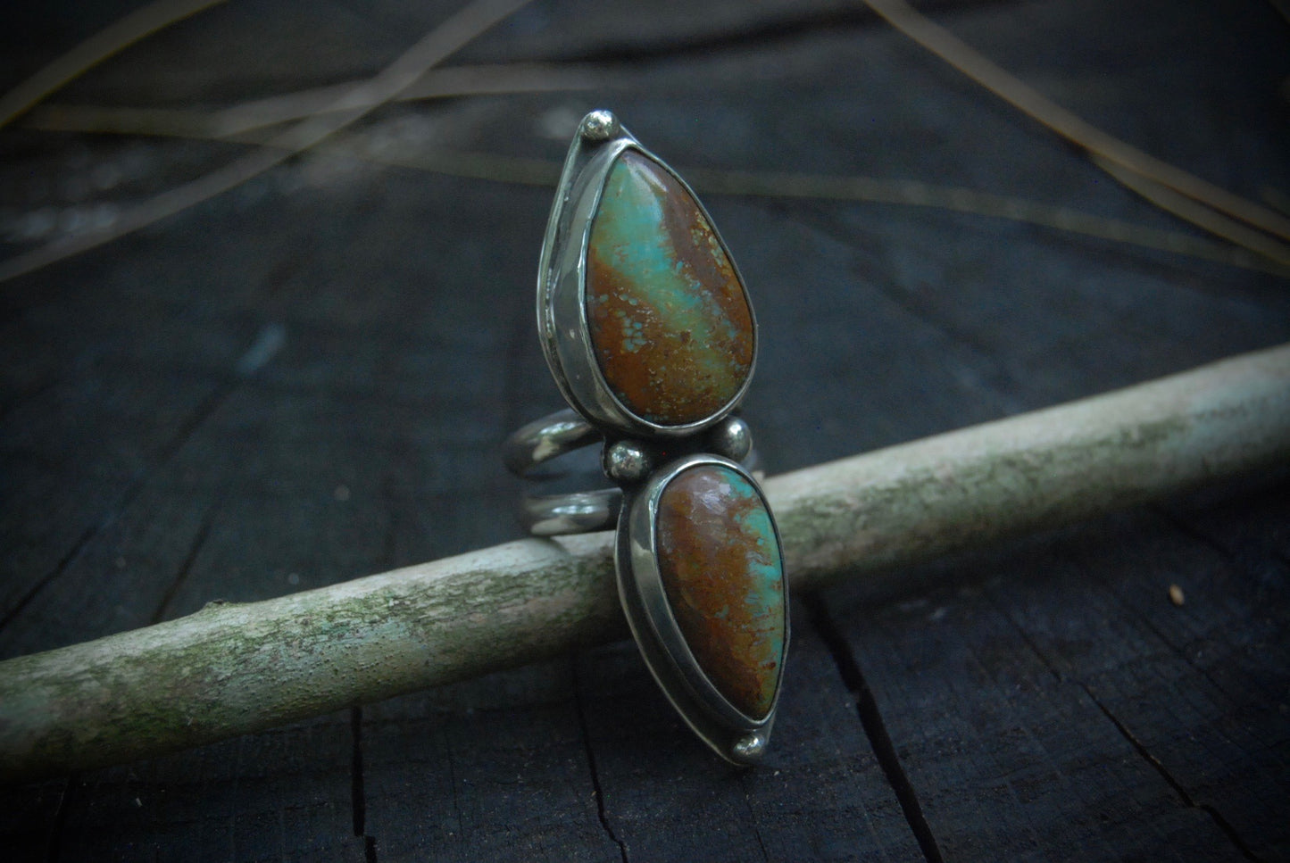 Turquoise statement ring