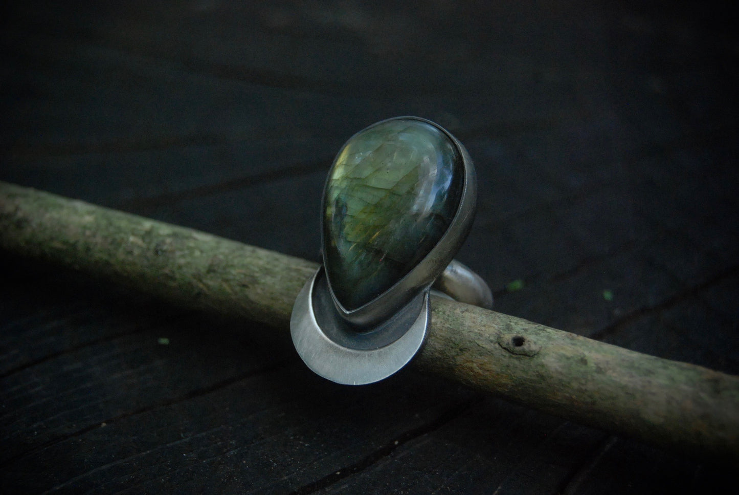 Labradorite moon