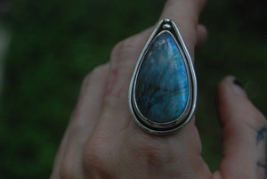 Blue point ring *sz 7.5*