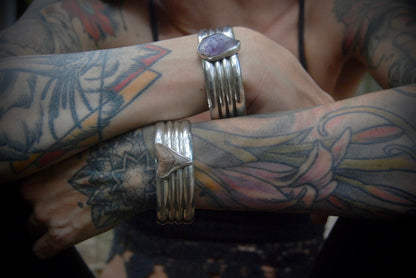 Solid AF Sharks tooth cuff