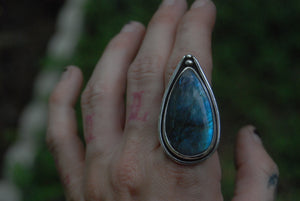 Blue point ring *sz 7.5*