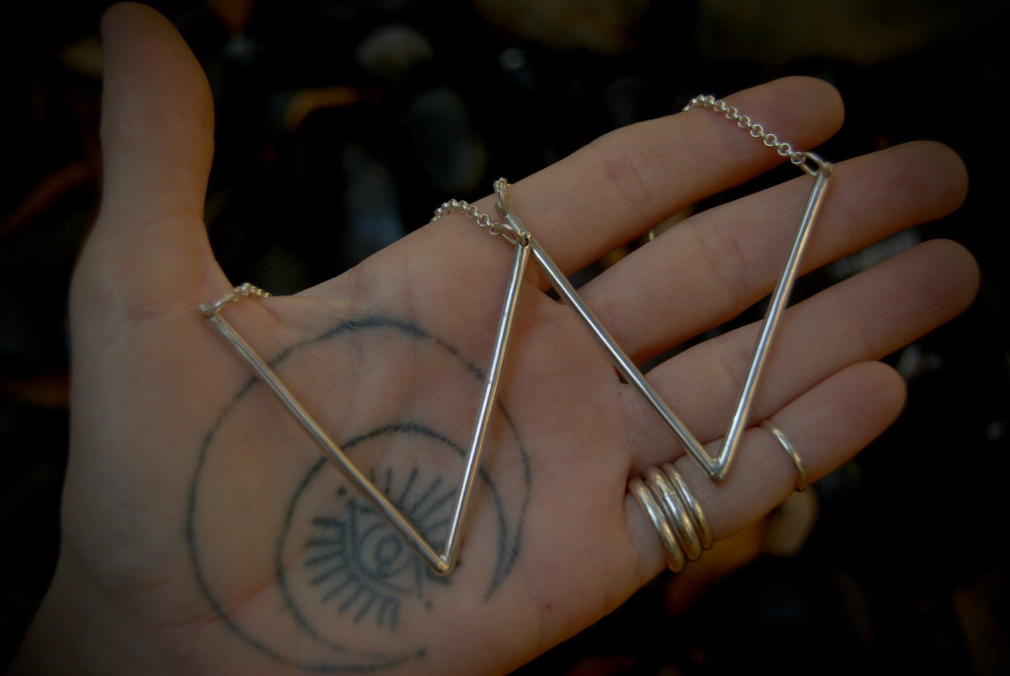 Triangle Earrings