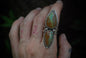 Turquoise statement ring