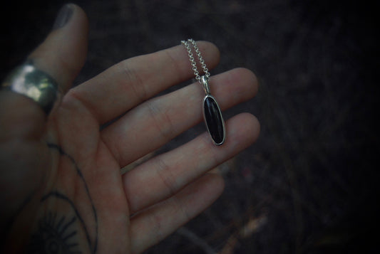 Simple Onyx Necklace