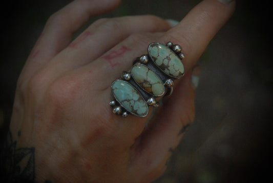 Edrie, Turquoise Ring sz- 7