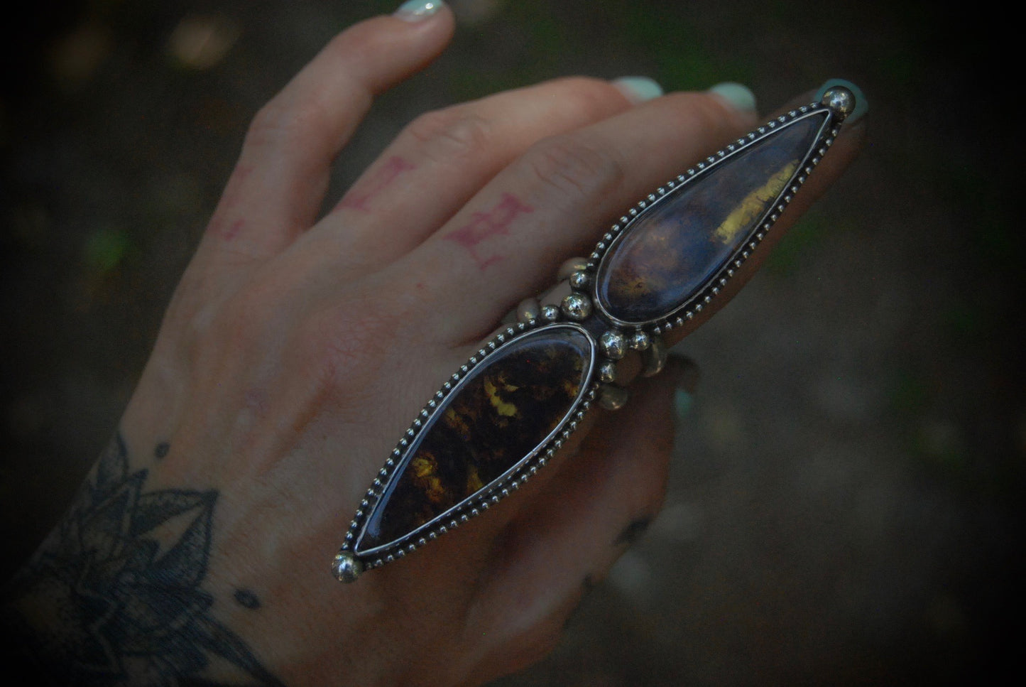 Keren, Amber Ring sz-7