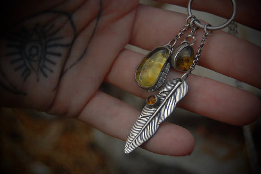 Amber Talisman Necklace 2
