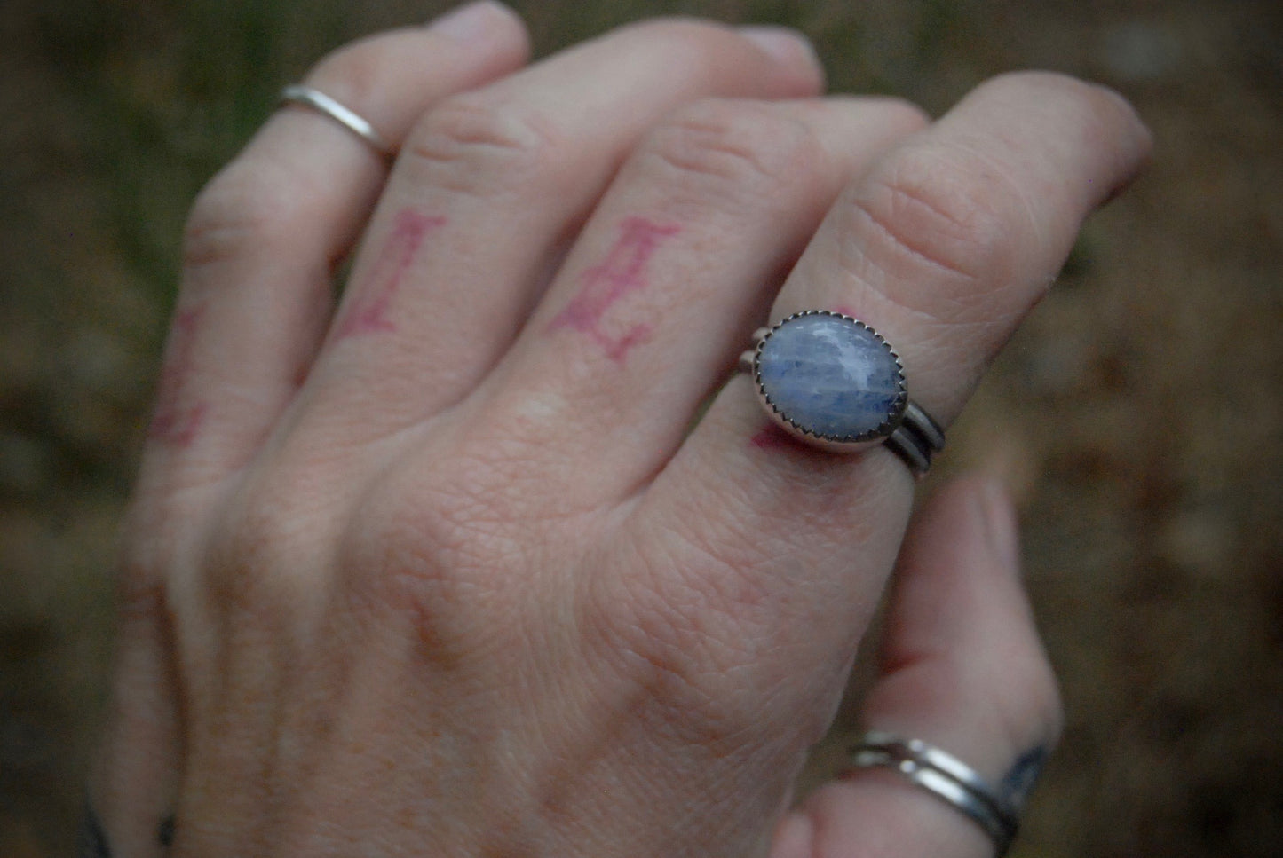 Moonstone ring