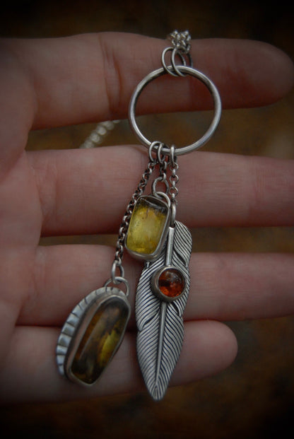 Amber Talisman Necklace