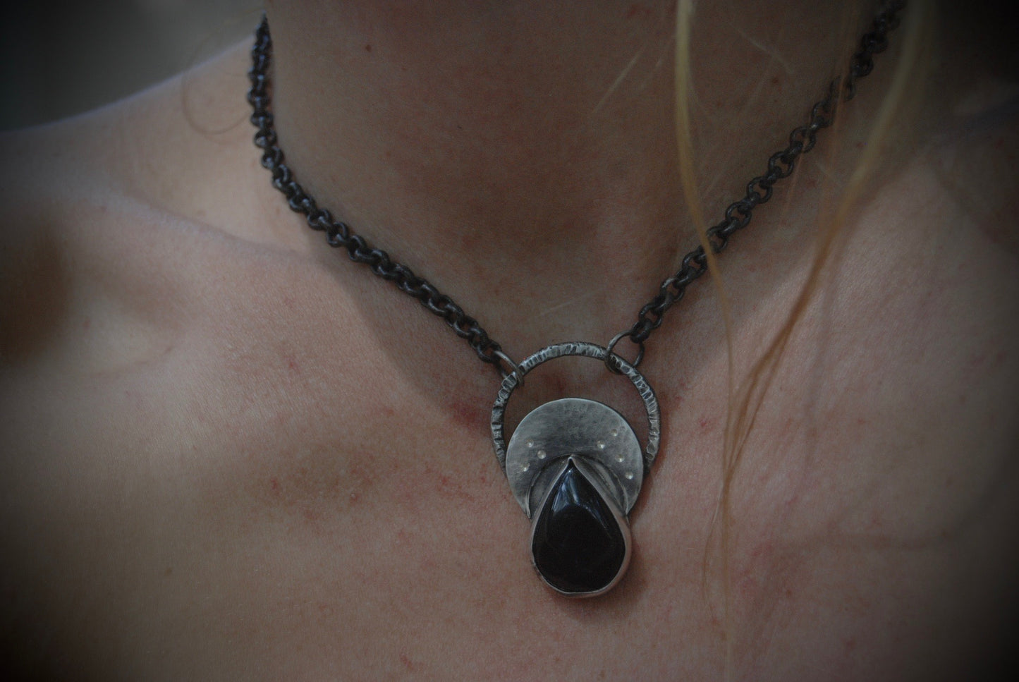 THE COVEN- My darling moon drop choker