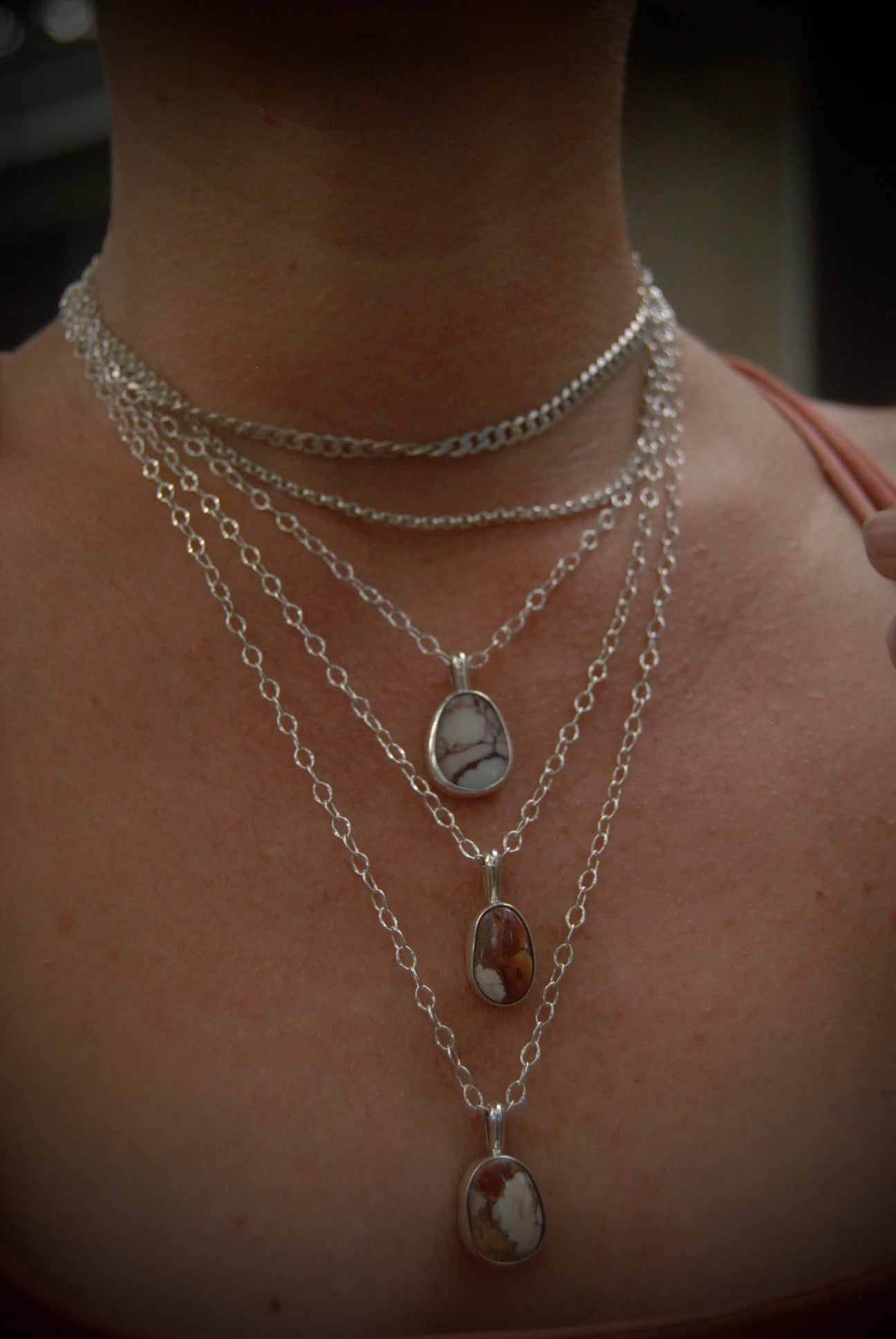 Simple WH Necklace