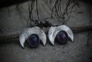 THE COVEN- My darling moon earrings