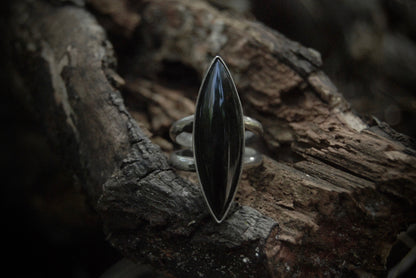 classic onyx ring |size-7.5|