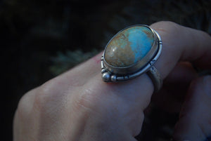 Winter blues- Timeless ring