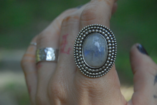 Boho dot ring