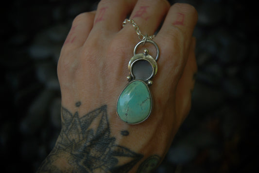 Turquoise Moon Drop