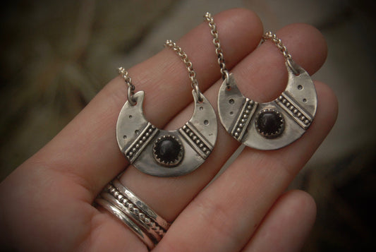 Moon Drop Earrings