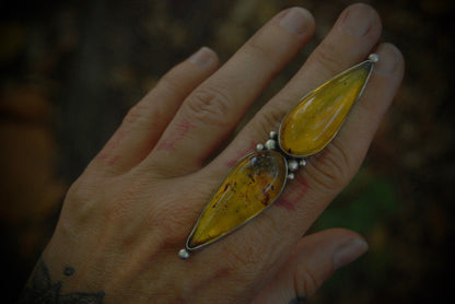 MTO Amber Ring or Necklace