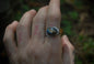 SZ-7.25 Rose Cut Lab Ring 1