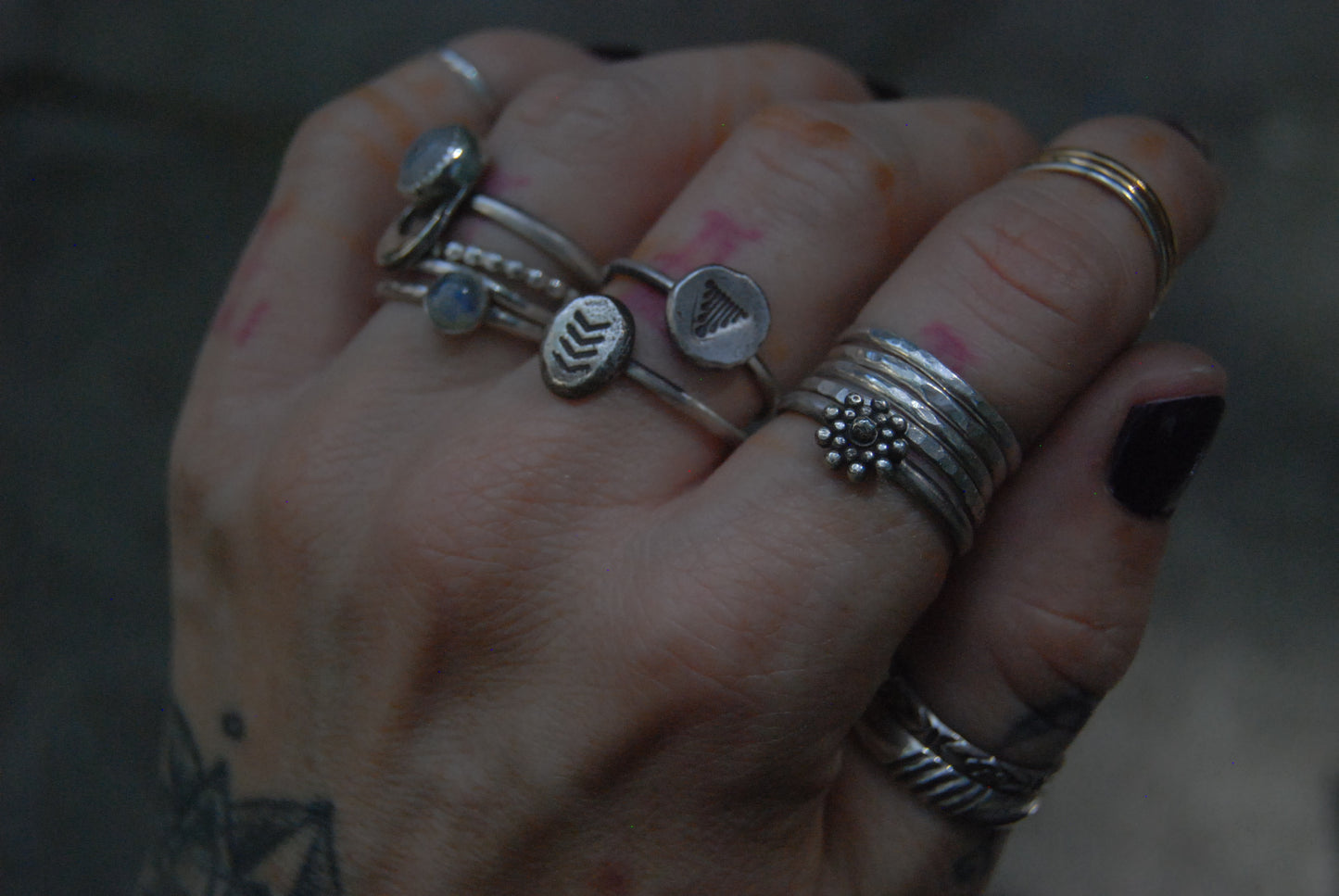 Rain stack ring
