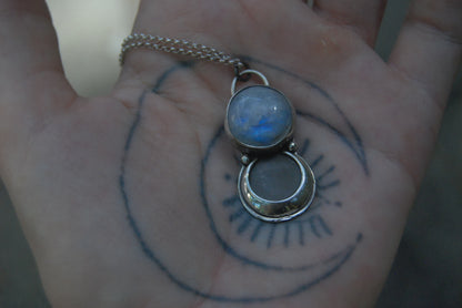 Summer moon pendant