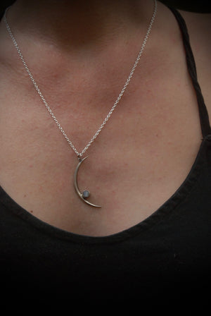 Moon Sliver necklace