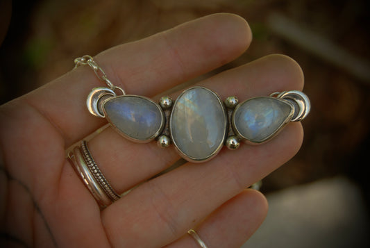 Moonstone Goddess Neckalce