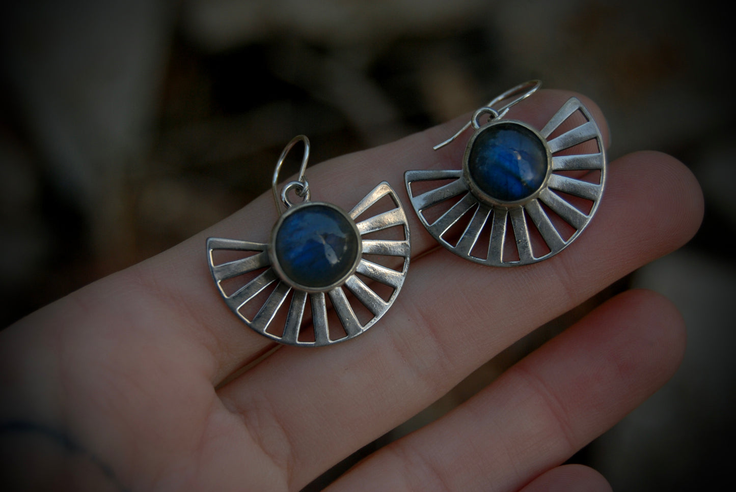 Fan Earrings