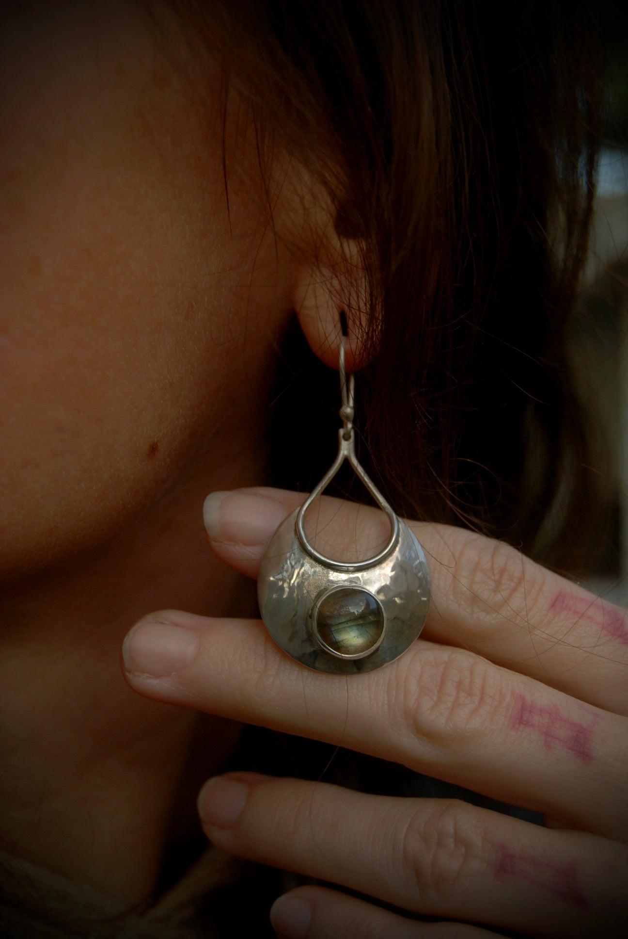 Domed Earrings