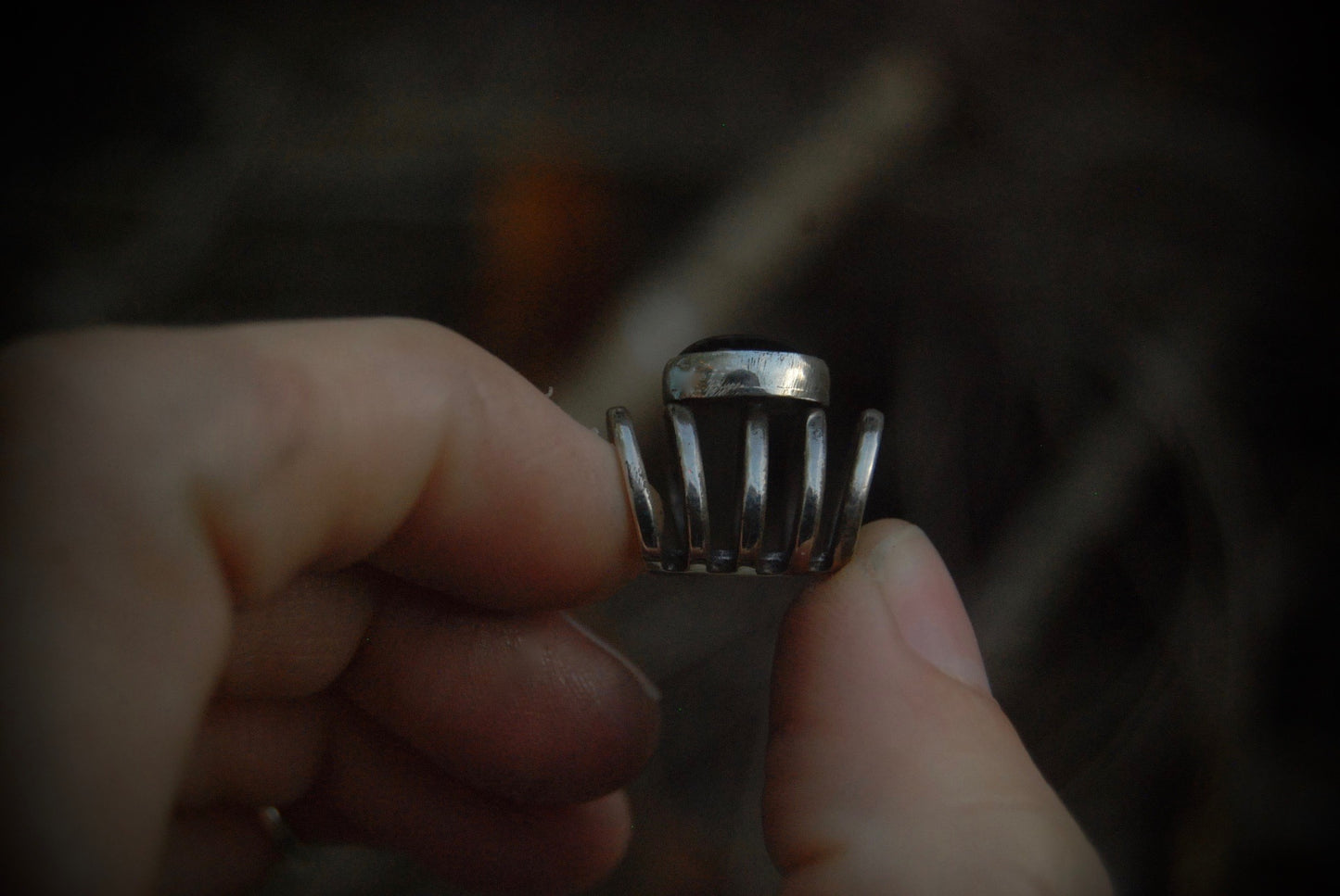 Onyx Ear Cuff