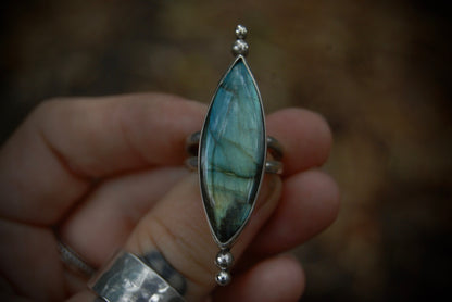 Marquise Labradorite sz-6
