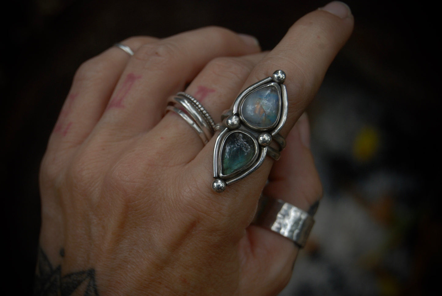 Capricorn Ring sz-8